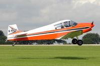 G-BGRI @ EGBK - 1964 Centre Est Aeronautique JODEL DR1050, c/n: 540 at 2010 LAA National Rally - by Terry Fletcher