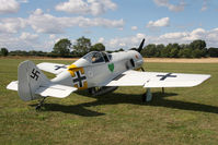 G-CCFW @ EGBR - WAR FW-190 Replica at Breighton Airfield's Summer Madness All Comers Fly-In in August 2010. - by Malcolm Clarke