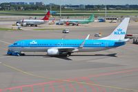 PH-BXG @ EHAM - KLM being towed to remote parking - by Robert Kearney