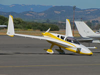 N509MS @ KAPC - COZY home built from Southern California on transient ramp at Napa, CA (canopy closed) - by Steve Nation