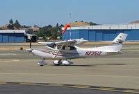 N2351Z @ KCCR - Locally-based 2005 Cessna 182T taxis in from RWY1R - by Steve Nation