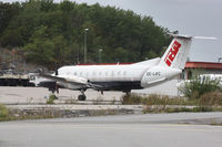 SE-LKC @ ESSB - Former International Business Air. Non Airworthy. - by Krister Karlsmoen