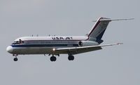 N192US @ YIP - USA Jet - by Florida Metal