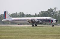 N836D @ YIP - DC-7B - by Florida Metal