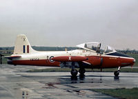 XW304 @ CVT - Jet Provost T.5 of 6 Flying Training School at RAF Finningley on display at the 1979 Coventry Airshow. - by Peter Nicholson
