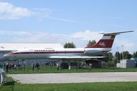DDR-SCB @ EDBM - Tupolev Tu-134 CRUSTY preserved at Magdeburg airfield - by Ingo Warnecke