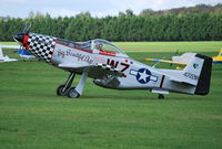G-MUZY @ EGLM - Titan T51 Mustang 75% Scale at White Waltham - by moxy