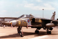 XX752 @ MHZ - Another view of the Jaguar GR.1 of RAF Coltishall's 54 Squadron on display at the 1984 RAF Mildenhall Air Fete. - by Peter Nicholson