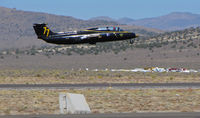 N29AD @ KRTS - Race #77 1968 Aerovodochody L-29 DELFIN in Jet Class @ Reno Air Races climbing out - by Steve Nation