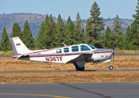 N36TF @ KTRK - Visiting Beech B36TC rolling out at Truckee-Tahoe Airport - by Steve Nation