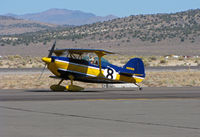 N101HR @ KRTS - Race #8  1993 Cobb Lawrence L PITTS S1S in Biplane Class @ 2009 Reno Air Races - taxis in from heat - by Steve Nation