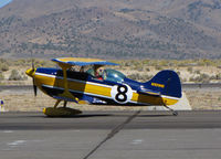 N101HR @ KRTS - Race #8  1993 Cobb Lawrence L PITTS S1S in Biplane Class @ 2009 Reno Air Races - taxis in from heat - by Steve Nation