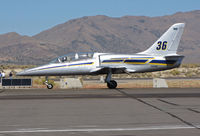 N301MZ @ KRTS - Race #36 1981 Aero Vodochody L-39 for Jet Class race @ 2009 Reno Air Races - taxiing for take-off - by Steve Nation