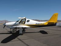 N427LE @ KRTS - Company demo Bartels Joseph LANCAIR EVOLUTION @ 2009 Reno Air Races - - by Steve Nation