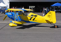 N774RB @ KRTS - Race #77 1991 Goodfriend Neal SMITH MINIPLANE DSA Rich's Brewfor Biplane Class race @ 2009 Reno Air Races - being towed - by Steve Nation
