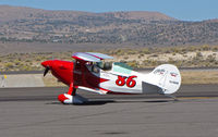N1868 @ KRTS - Race #86 1973 Brockhaus PITTS SPECIAL S-1 (Bar-Air Racing) taxiing in from Biplane Class heat @ 2009 Reno Air Races - by Steve Nation