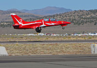 N4213A @ KRTS - Race #2 Aero Vodochody L39C climbing out for Jet Race class heat @ 2009 Reno Air Races - by Steve Nation