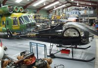 G-OAPR - Brantly B-2B at the hangar of the Helicopter Museum, Weston-super-Mare