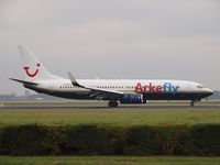 N738MA @ AMS - Arrival on the  Polderbaan  on Amsterdam airport - by Willem Goebel