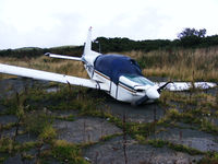 G-MSTC @ X9AN - AA-5 Cheetah which crashed at Andreas Airfield, IOM 17 June 2006 - by Chris Hall