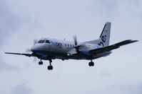 G-LGNM @ EGNS - Loganair Saab 340 - by Chris Hall