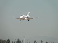 N7715X @ POC - Inbound to runway 26L - by Helicopterfriend