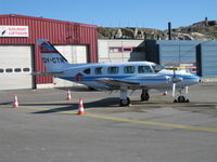 OY-CTR @ BGJN - Illulisat airport - by Michael Heeris