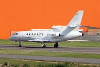 F-HDCB @ EGGW - Dassault Aviation FALCON 50, c/n: 204 at Luton - by Terry Fletcher