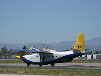 N44HQ @ CMA - 1950 Grumman HU-16B ALBATROSS, two Wright R-1820-76A 1,425 Hp each, taxi - by Doug Robertson