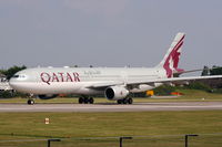 A7-AED @ EGCC - Qatar Airways - by Chris Hall