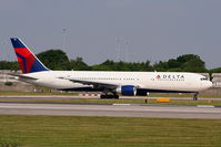 N195DN @ EGCC - Delta Airlines - by Chris Hall