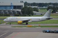 EC-JGM @ EHAM - One of many Vueling flights taxiing out for departure - by Robert Kearney