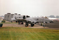 81-0951 @ EGVA - Another view of the Spangdahlem based A-10A Thunderbolt, callsign Panther 11, on the flight-line at the 1997 Intnl Air Tattoo at RAF Fairford. - by Peter Nicholson