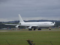 CS-TQM @ EGPH - HIFly A340-300 rolling down runway 24 at EDI On a trooping Flight - by Mike stanners
