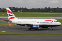 G-EUPM @ EDDL - British Airways, Airbus A319-131, CN: 1258 - by Air-Micha