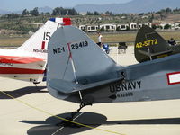 N42869 @ CMA - 1945 Piper J3C-65 CUB as Navy NE-1, Continental A&C65 65 Hp, tail - by Doug Robertson