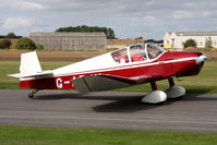 G-ATJN @ EGBR - Jodel D119 at Breighton Airfield during the September 2010 Helicopter Fly-In. - by Malcolm Clarke