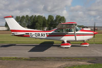G-ORAY @ EGBR - Reims F182Q at Breighton Airfield during the September 2010 Helicopter Fly-In. - by Malcolm Clarke
