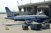 N635RW @ DFW - United Express at the gate - DFW Airport, TX