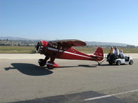 N18642 @ CMA - 1933 Monocoupe 110, Warner Scarab 145 Hp radial, tow for airshow crowd safety - by Doug Robertson