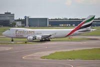 N408MC @ EHAM - Emirates Sky Cargo taxiing for take off - by Robert Kearney