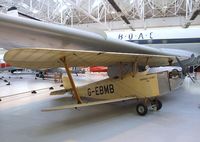 G-EBMB - Hawker Cygnet at the RAF Museum, Cosford - by Ingo Warnecke