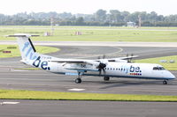 G-JEDW @ EDDL - flybe, Bombardier DHC-8-402 Q400, CN: 4093 - by Air-Micha