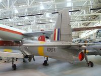 XD674 - Hunting Jet Provost T1 first prototype at the RAF Museum, Cosford
