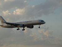 N620DL @ KMIA - Capital Cargo 757-232 landing at KMIA on run way 9
saturday afternoon a t6:33 pm. Shot with Olympus 510\lens 40-150mm - by R Mastos