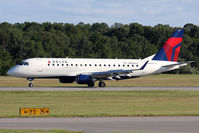 N605CZ @ ORF - Delta Connection (Compass Airlines) N605CZ (FLT CPZ5681) rolling out on RWY 5 after arrival from Minneapolis/St Paul Int'l (KMSP). - by Dean Heald