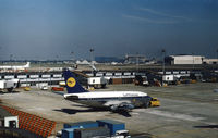 D-ABEN @ LHR - Boeing 737-130, named Tubingen, of Lufthansa preparing to depart Heathrow in the Summer of 1974. - by Peter Nicholson