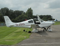 G-JOHA @ EGTR - SR20 getting pre-flighted - by BIKE PILOT
