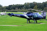 G-LADZ @ EGCB - Falcon Helicopters Ltd - by Chris Hall