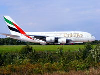 A6-EDI @ EGCC - Emirates - by Chris Hall